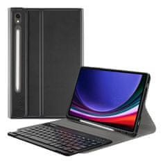 NEOGO Smart Cover Keyboard pouzdro na Samsung Galaxy Tab S9 11'' 2023, černé