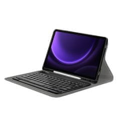 NEOGO Smart Cover Keyboard pouzdro na Samsung Galaxy Tab S9 FE 10.9'' 2023, černé