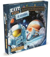 Ravensburger 238514 EXIT Kids Adventní kalendář: Ve vesmíru