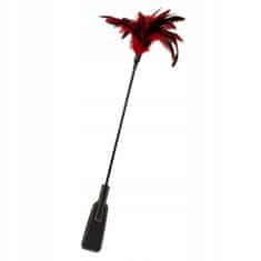 Easytoys Důtky-Gp Feather Crop Black/Red