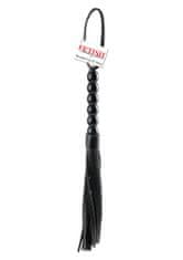 Easytoys Důtky-Ff Beaded Cat-O-Nine Tails Black