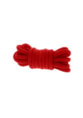 Easytoys Vázání-Bondage Rope 3 Meter Red