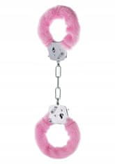 Easytoys Pouta-Metal Handcuff With Plush Pink