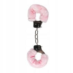 Easytoys Pouta-Furry Handcuffs - Pink