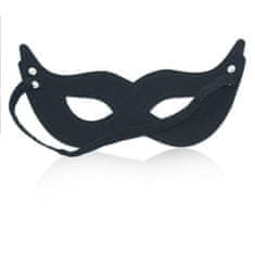 Easytoys Bdsm Kožená Maska Maschera Mistery Black