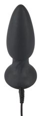 Black Velvets Vibrační Anální Kolík Silikonový Špunt 14 Cm