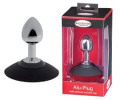 Malesation Malesation Alu-Plug S Přísavkou Malá, Chrom