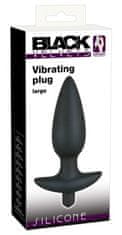 Black Velvets Anální Kolík S Vibracemi Plug Špunt 17Cm 5Režim