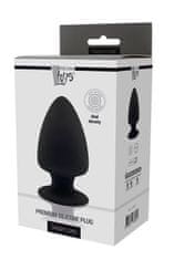 Dreamtoys Dream Toys Premium Silicone Plug L Black