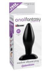 Pipedream Plug-Afc- Medium Silicone Plug Black