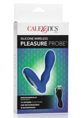 CalExotics Plug/Vibr-Bezdrátová Sonda Pleasure Modrá