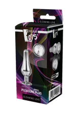 Dreamtoys Zástrčka Zářivka Love Silver Pleasure S