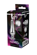 Dreamtoys Zástrčka Zářivka Love Silver Pleasure M