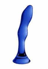 PRETTY LOVE Skleněné Voděodolné Dildo Do Anusu A Vagíny 15 Cm