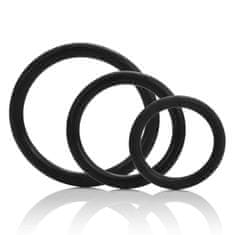 CalExotics Kroužek-Tri-Rings Black