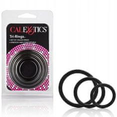 CalExotics Kroužek-Tri-Rings Black