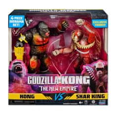 PLAYMATES TOYS Godzilla vs. King Kong The New Empire figurka 2 balení Kong vs. Skar s doplnky 15cm