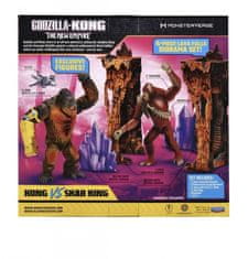 PLAYMATES TOYS Godzilla vs. King Kong The New Empire figurka 2 balení Kong vs. Skar s doplnky 15cm