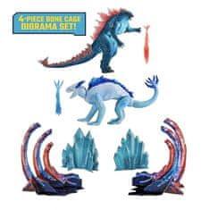 PLAYMATES TOYS Monsterverse Godzilla vs Kong The New Empire figurka Godzilla vs. Shimo 2 Pack s doplňky 15cm