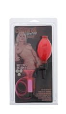 Seven Creations Pumpa-Clitoral Vibrating Pump - Clear Hot Pink