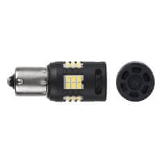 Stualarm LED BA15S bílá, 12V, 30LED 3020SMD (95BR-BA15S-02w) 2 ks