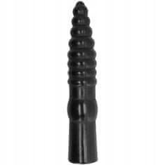 PRETTY LOVE All Black Dildo 34 Cm