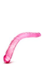 PRETTY LOVE Dildo-B Vaše 16Palcové Dvojité Dildo Pink