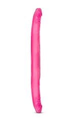 PRETTY LOVE Dildo-B Vaše 16Palcové Dvojité Dildo Pink