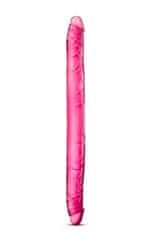 PRETTY LOVE Dildo-B Vaše 16Palcové Dvojité Dildo Pink