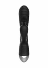 PRETTY LOVE E-Stimulation Rabbit Vibrator - Black