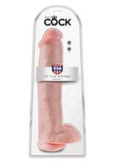 Pipedream Dildo- King Cock 15"""" S Kuličkami Muž