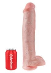 Pipedream Dildo- King Cock 15"""" S Kuličkami Muž