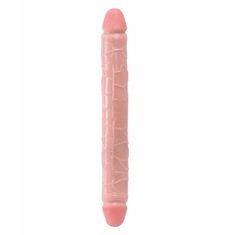 PRETTY LOVE Flexibilní Dildo Dvojitá Penetrace 34Cm