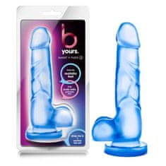 PRETTY LOVE Dildo - B Yours Sweet N Hard 4 Blue