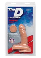 Doc Johnson Dildo - Super D Vanilla 6 Palců