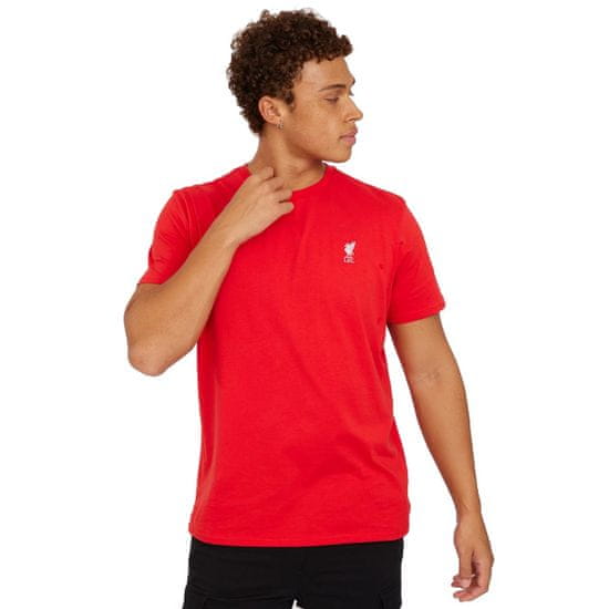 Fan-shop Tričko LIVERPOOL FC Embroidered red Velikost: S