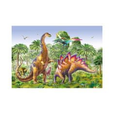 Dino SOUBOJ DINOSAURŮ 2x48 Puzzle