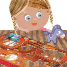 Headu HEADU EN: Montessori Moje první puzzle - Farma