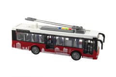 Teddies Autobus/trolejbus na setrvačník 28 cm