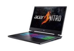 Acer Acer Nitro 17/AN17-42/R7-8845HS/17,3"/QHD/32GB/1TB SSD/RTX 4070/W11H/Black/2R