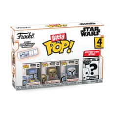 Funko Bitty POP: Mandalorian- Heavy Mandalorian 4PK