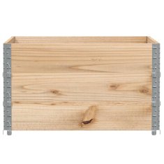 Petromila Zahradní truhlík 100 x 100 cm masivní borové dřevo
