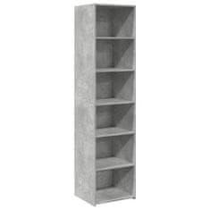 Vidaxl Skříň highboard betonově šedá 45 x 41 x 185 cm kompozitní dřevo