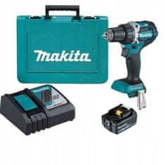 Makita Kufřík šroubováku MAKITA DDF484RT1E 18V LXT BL XPT 1x5Ah