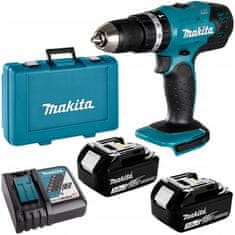 Makita 18V LXT 2rychlostní akumulátorový rázový utahovák 42Nm 2x3Ah Makita DHP453RFE