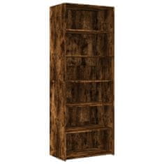 Vidaxl Skříň highboard kouřový dub 70 x 41 x 185 cm kompozitní dřevo