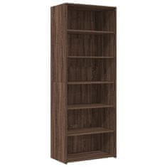 Vidaxl Skříň highboard hnědý dub 70 x 41 x 185 cm kompozitní dřevo