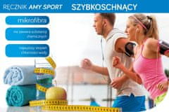 Eurofirany Rychleschnoucí ručník AMY3 80x150 Eurofirany béžový