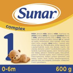 Sunar Complex 1 počáteční kojenecké mléko 600 g