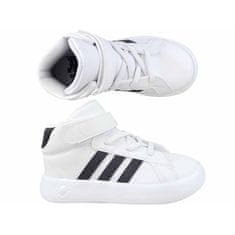 Adidas Boty bílé 25.5 EU Grand Court Mid